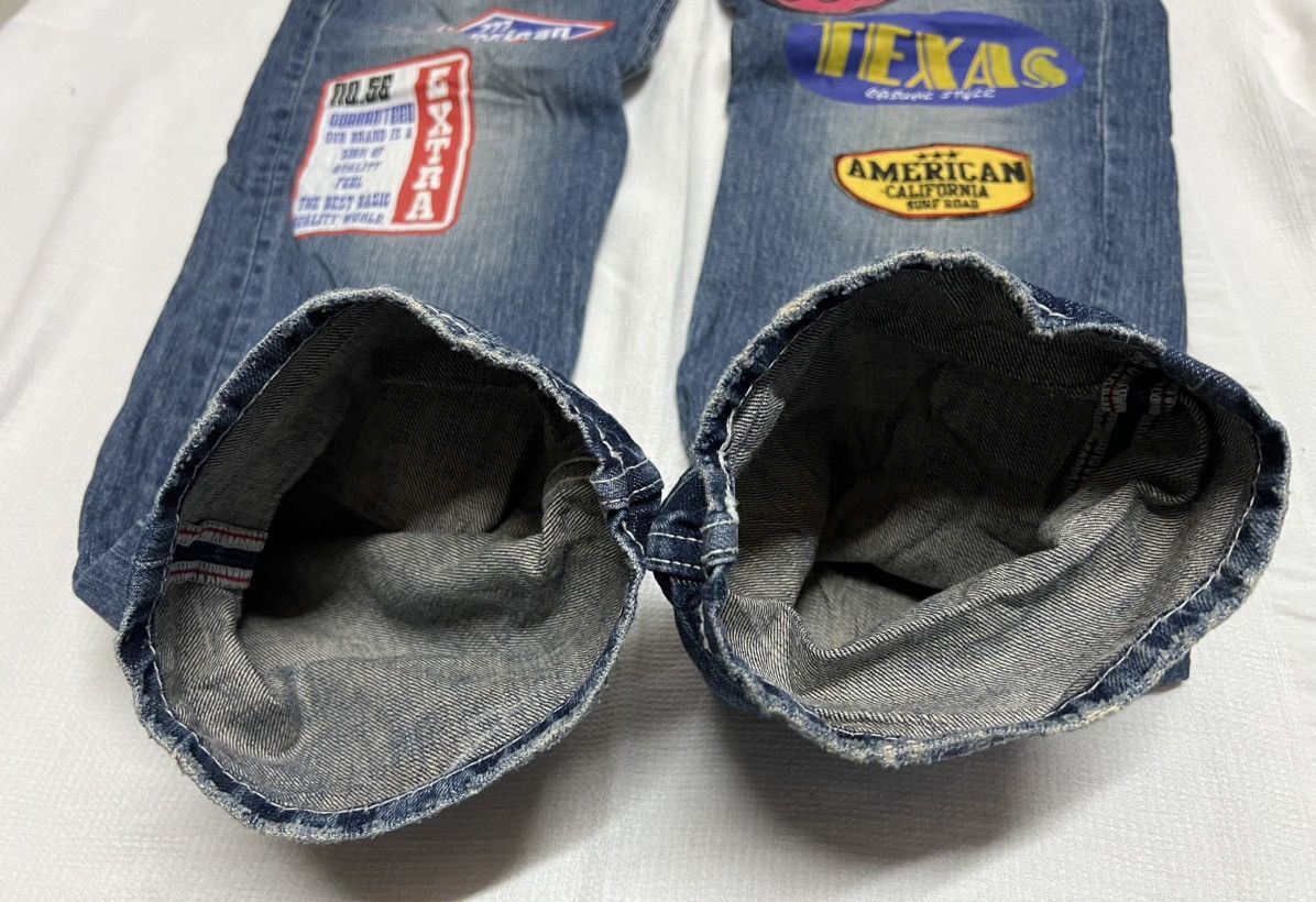 Other 🔥HOT DROPS🔥STREETWEAR PATCH DENIM PANTS RARE Size US 31 - 2 Thumbnail