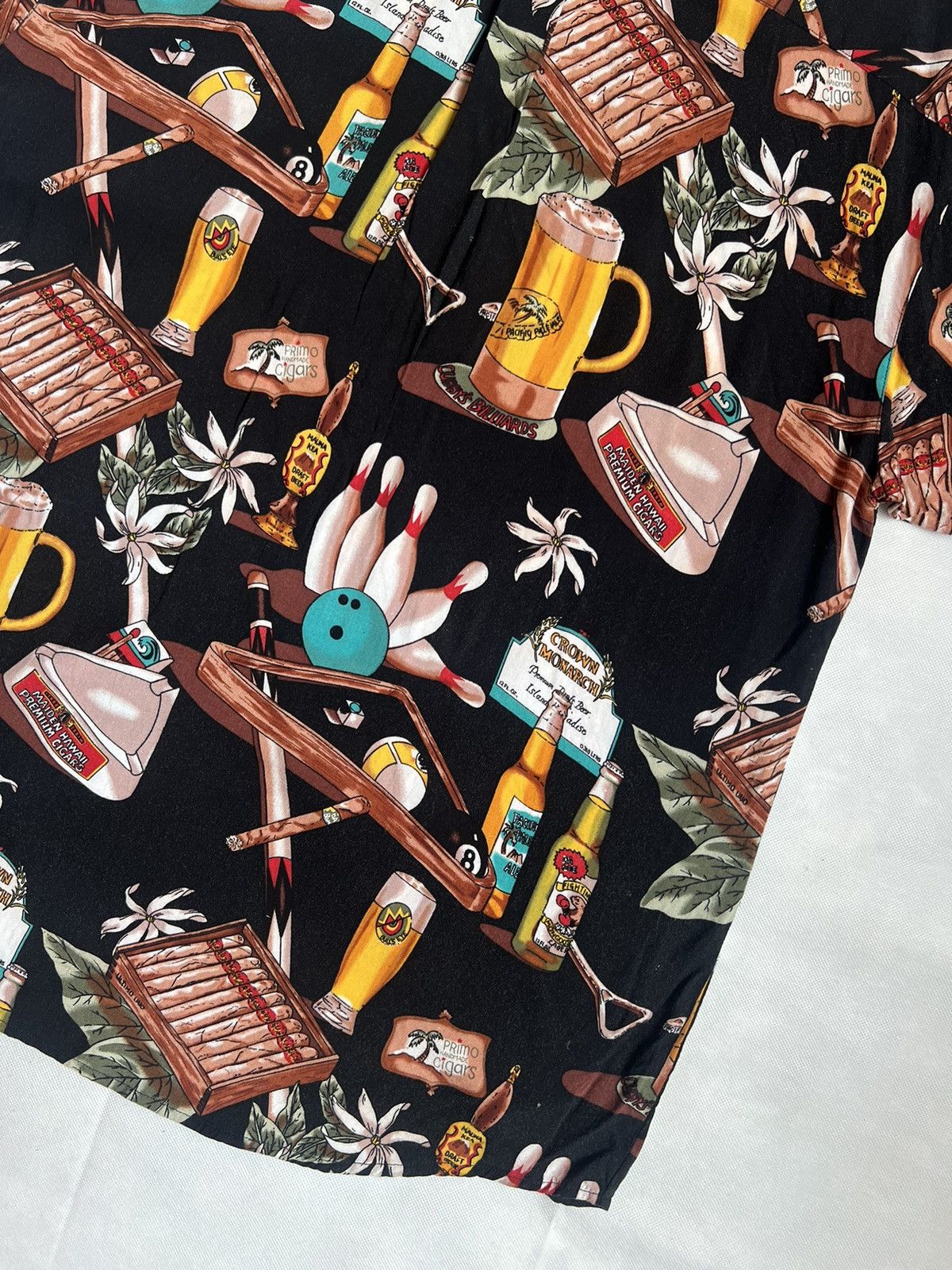 Japanese Brand Vintage Lowes Hawaiian Tropical Bowling In Paradise Shirt Size US L / EU 52-54 / 3 - 7 Thumbnail