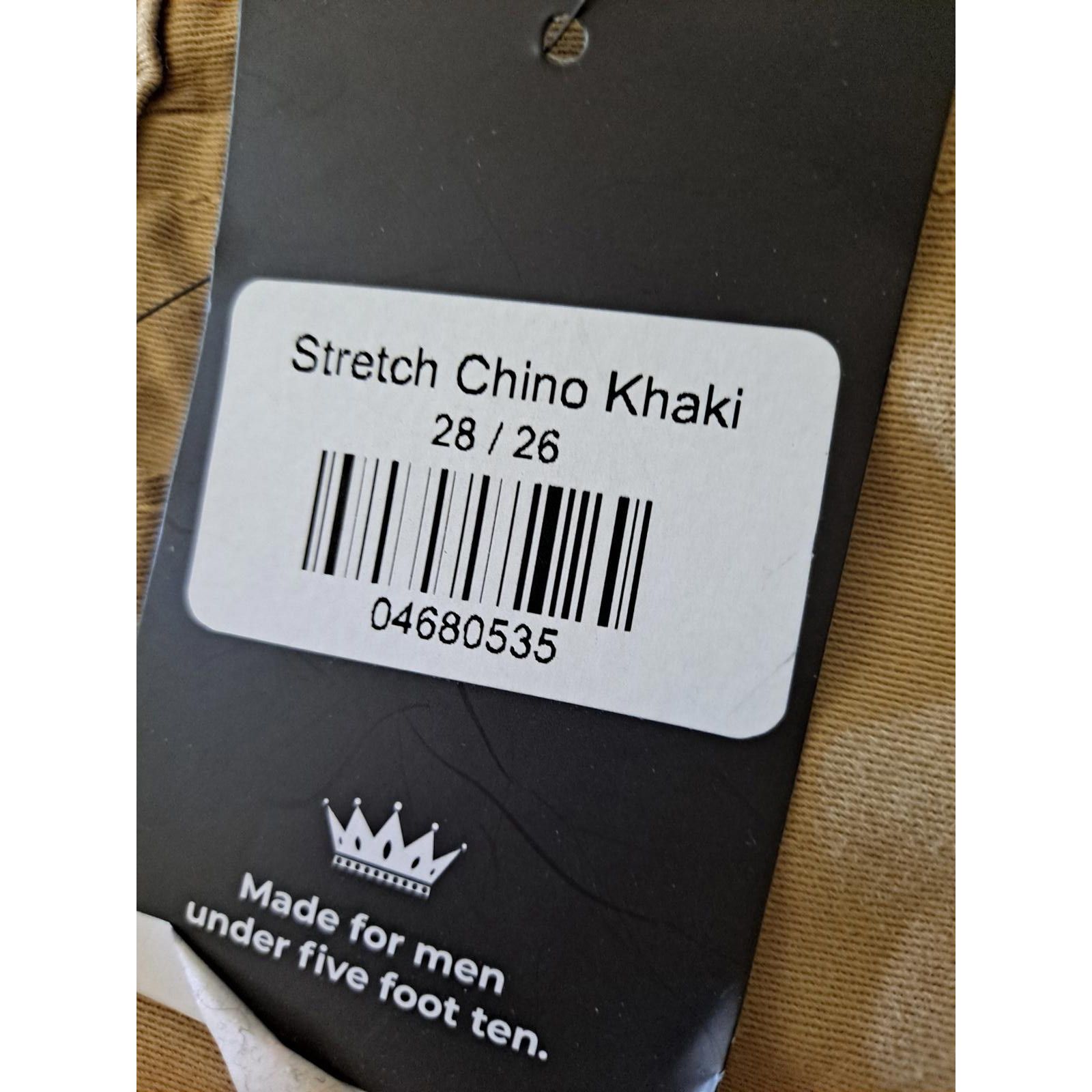 Other New Under 5'10 Stretch Chino Khaki Size 28/26 Size US 28 / EU 44 - 3 Thumbnail