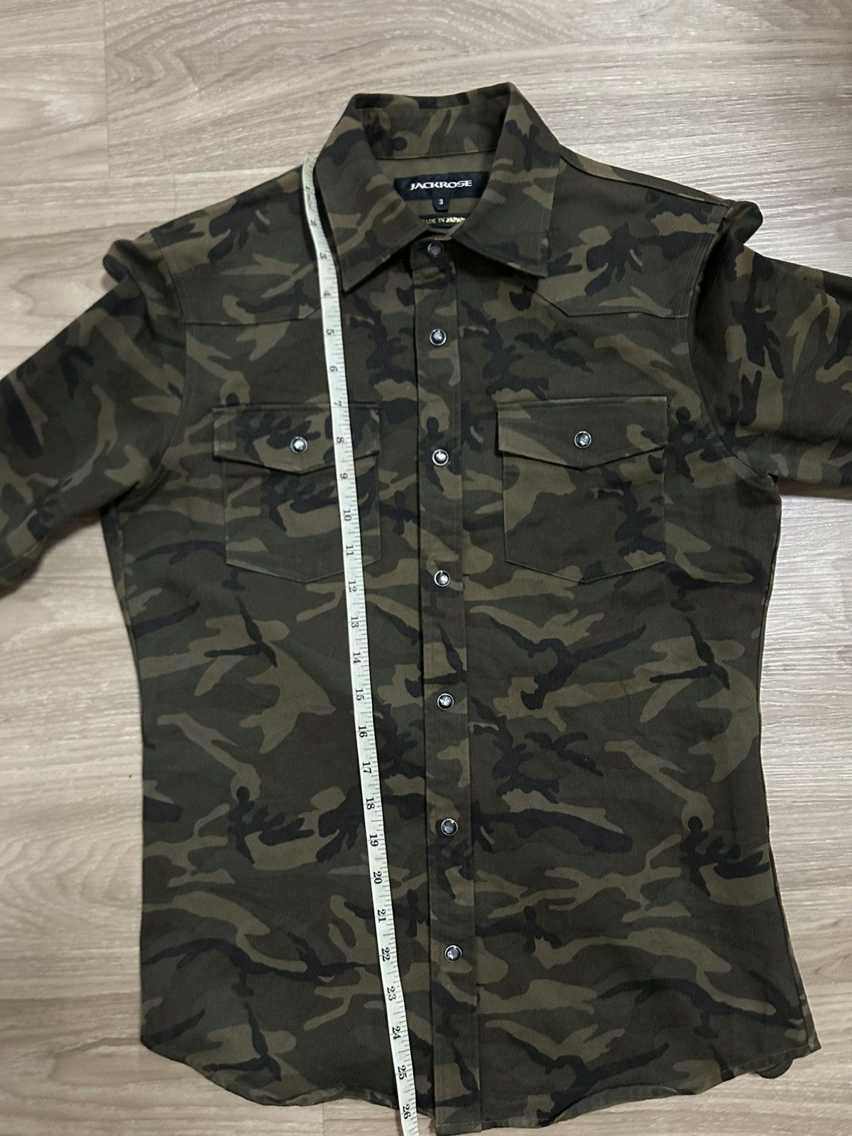 JACKROSE 🔥 Jackrose Japan Camo Western Shirt - Made in Japan Size US M / EU 48-50 / 2 - 5 Thumbnail