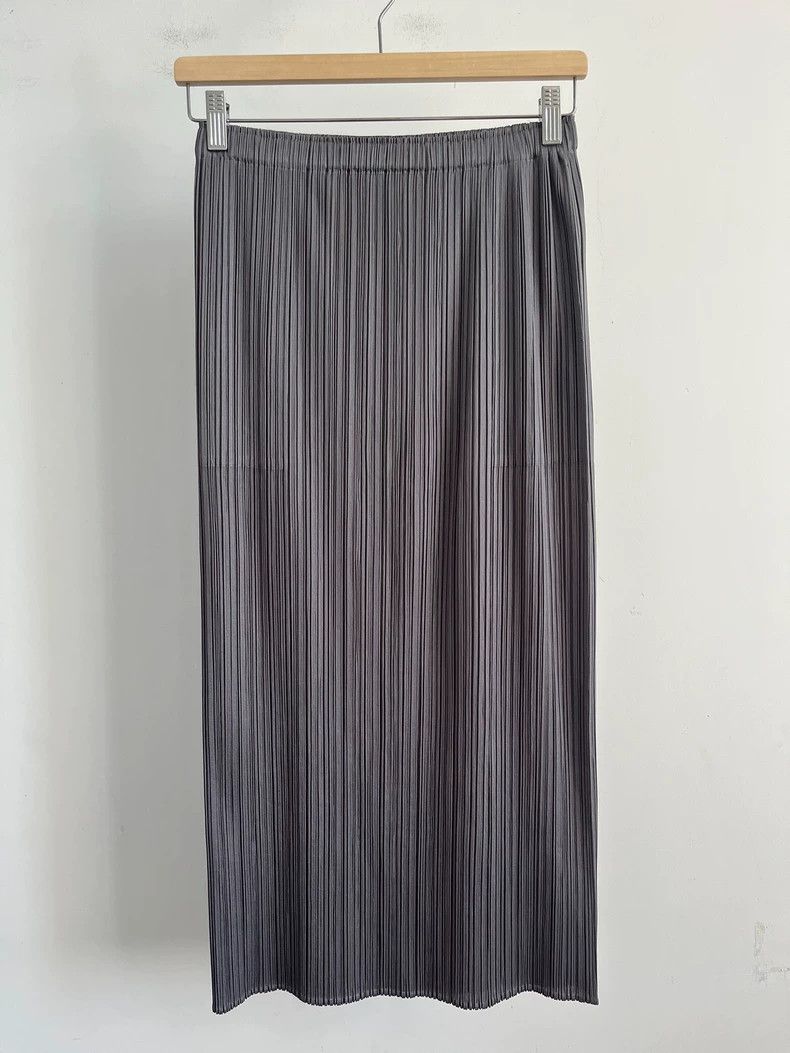 Issey Miyake issey miyake size:3 Grey straight-leg trousers 2505-Nextar Size 42" / US 20 - 1 Thumbnail