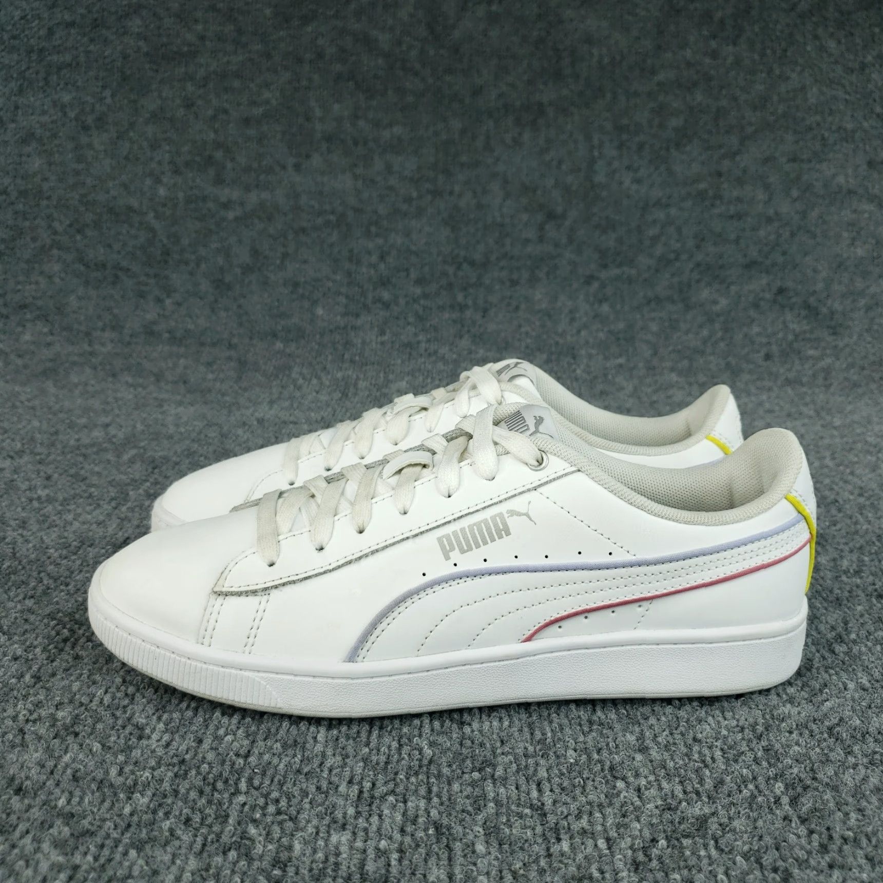 Puma PUMA Vikky V2 Womens White Tennis Sneakers US 9 Size US 10 / IT 40 - 4 Thumbnail