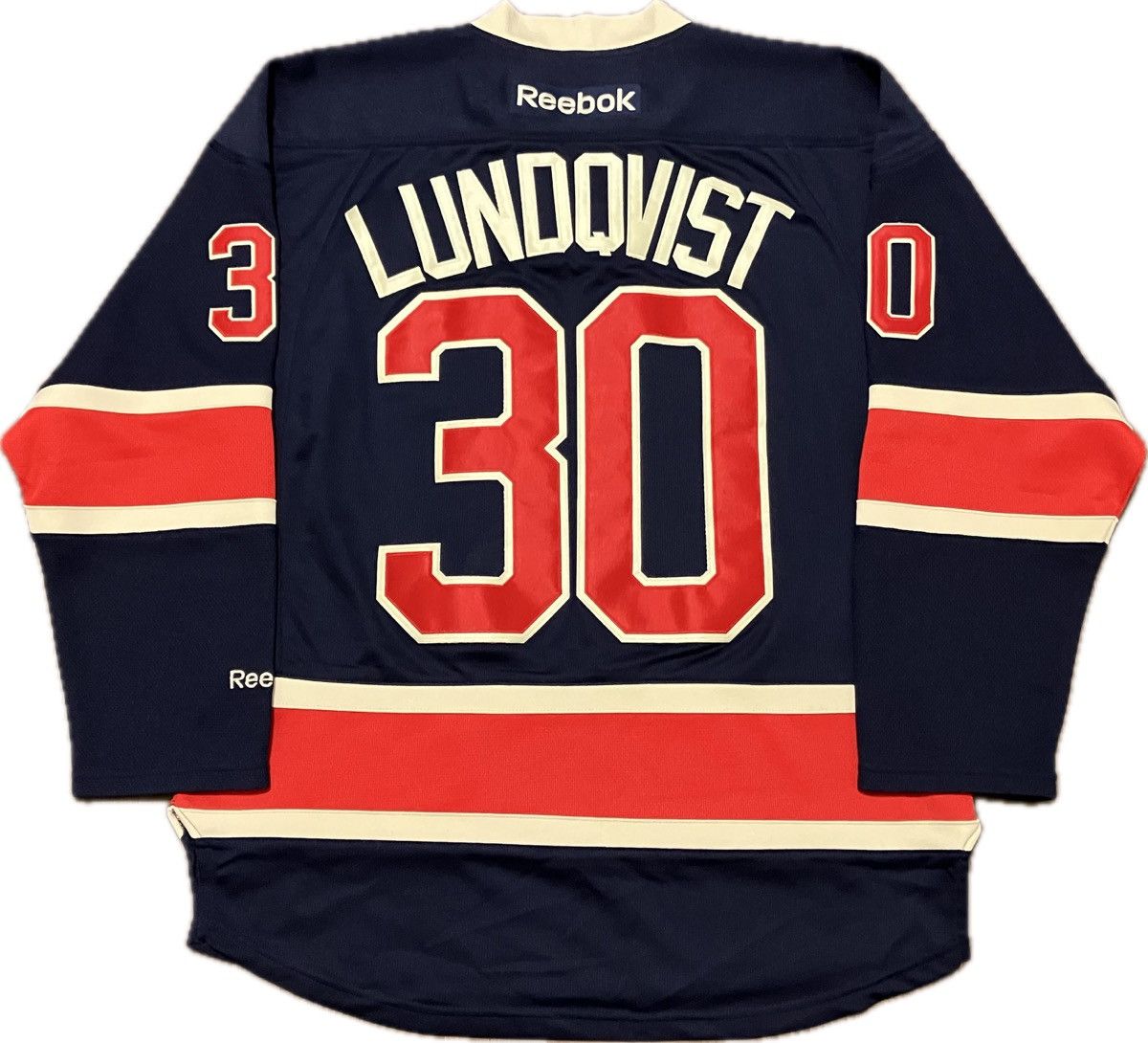 Reebok New York Rangers Lundqvist Reebok NHL Hockey Jersey Size S Size US S / EU 44-46 / 1 - 4 Thumbnail