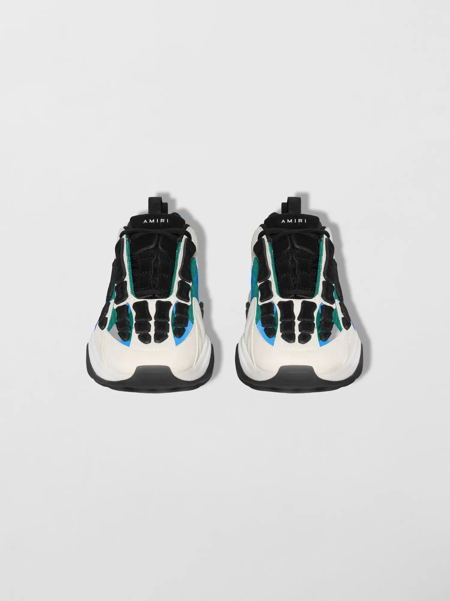 Amiri oc11z0225 Bone Runner Low-Top Sneakers in Multicolor Size US 14 / EU 47 - 3 Thumbnail