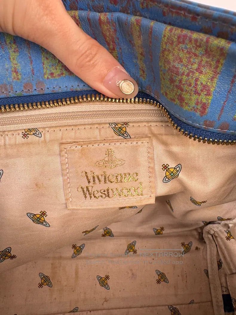 Vivienne Westwood Vivienne Westwood size os Blue Plaid Handbag/Shoulder Bag/o Size ONE SIZE - 9 Thumbnail