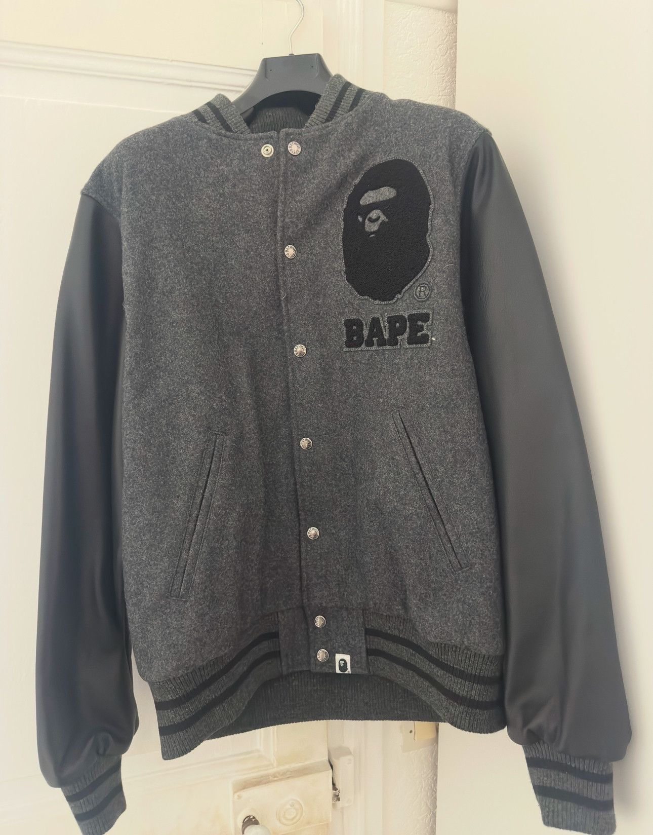 Bape × Undefeated Bape x Undefeated Varsity Jacket Size US XL / EU 56 / 4 - 1 Thumbnail