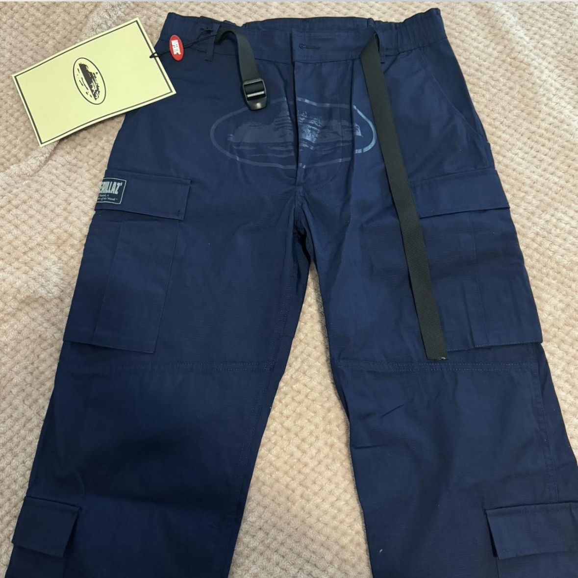 Corteiz Elitework Waterproof Shell Pant Pink Waterproof Work Pants