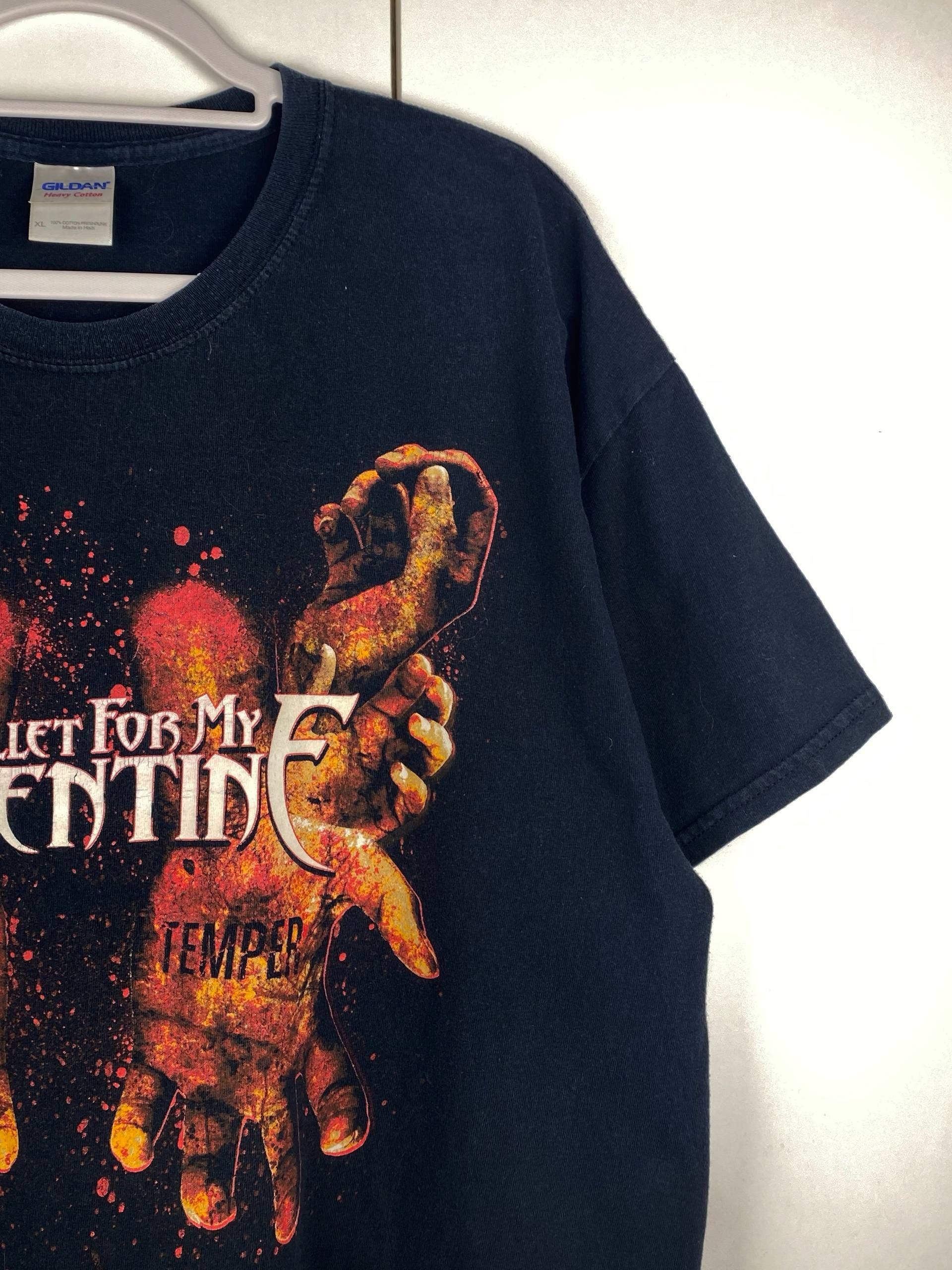 Band Tees Vintage Bullet For My Valentine 00s Temper Graphic Tee Size US XL / EU 56 / 4 - 3 Thumbnail