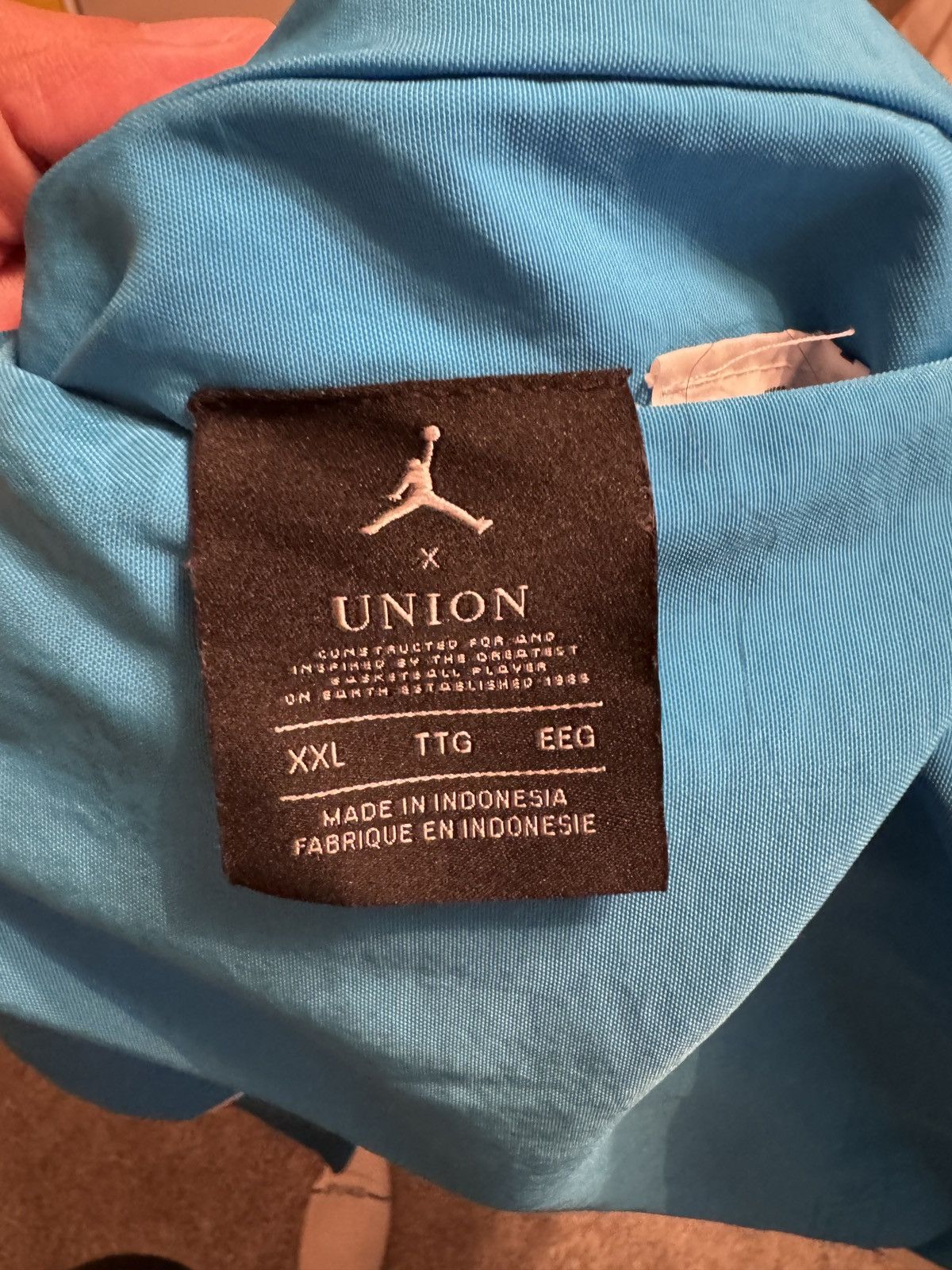 Jordan Brand × Union LA Nike Jordan x Union M J LINER Jacket Reversible Size US XXL / EU 58 / 5 - 5 Thumbnail