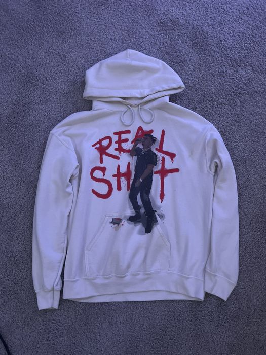 Juice wrld cheap white hoodie