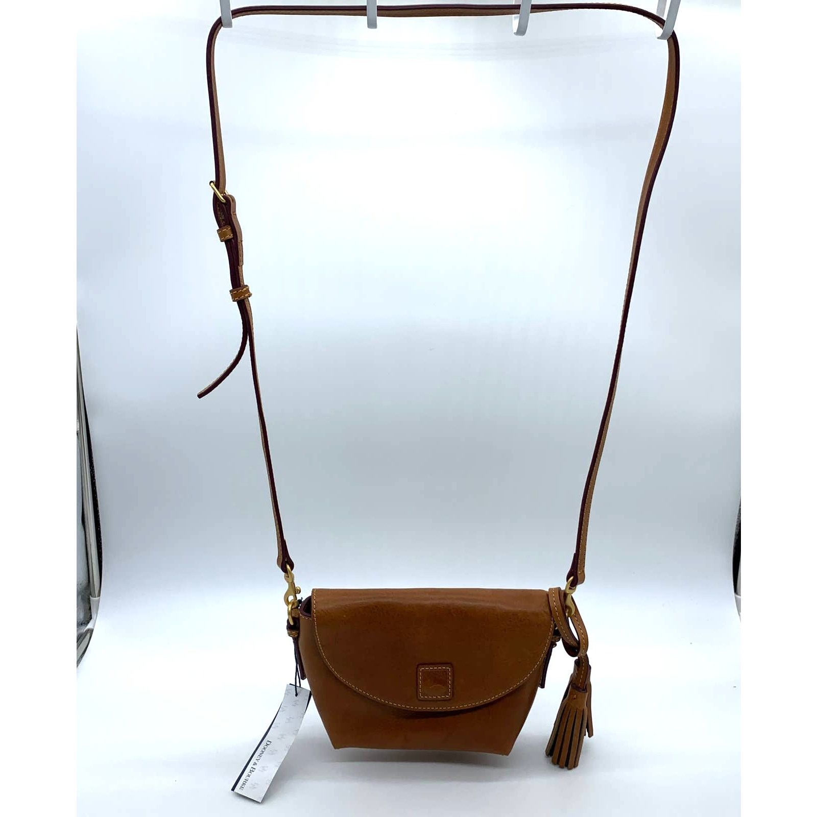 Dooney & Bourke Dooney & Bourke Saddle Crossbody Bag Florentine Leather Size ONE SIZE - 4 Thumbnail