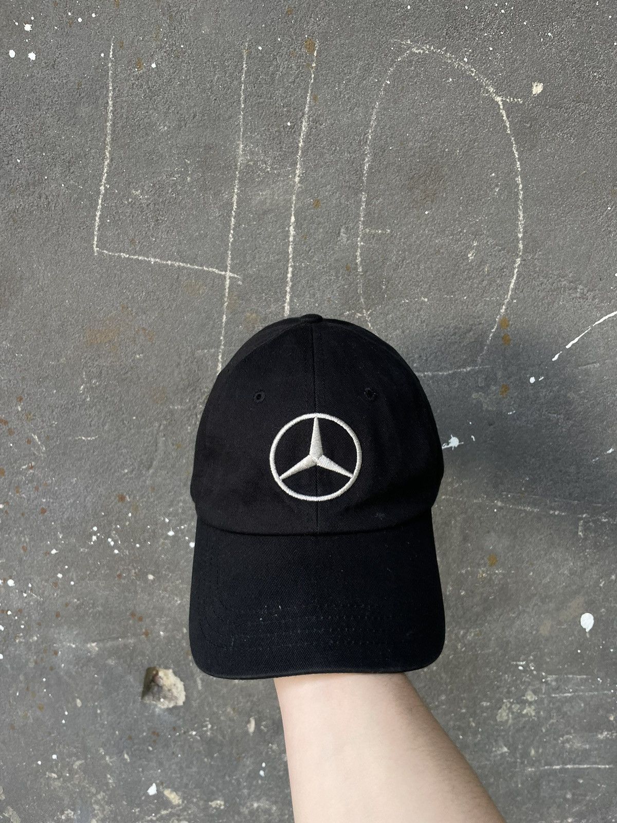 Mercedes-Benz × Vintage Vintage Mercedes-Benz Robert Huber Ag Cap 90’s Racing RARE Size ONE SIZE - 2 Thumbnail