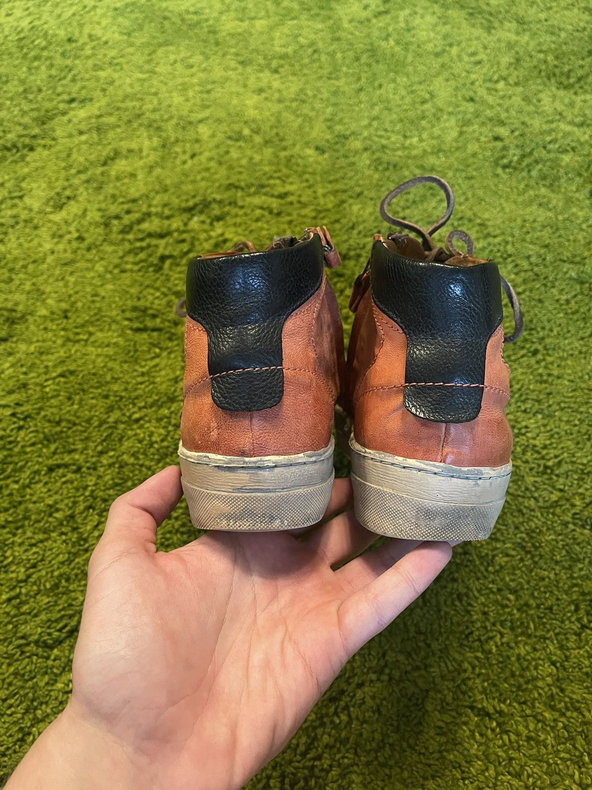 A.S.98 × Designer Airsteps A.S. 98 avant garde real leather sneakers Size US 9 / IT 39 - 10 Thumbnail