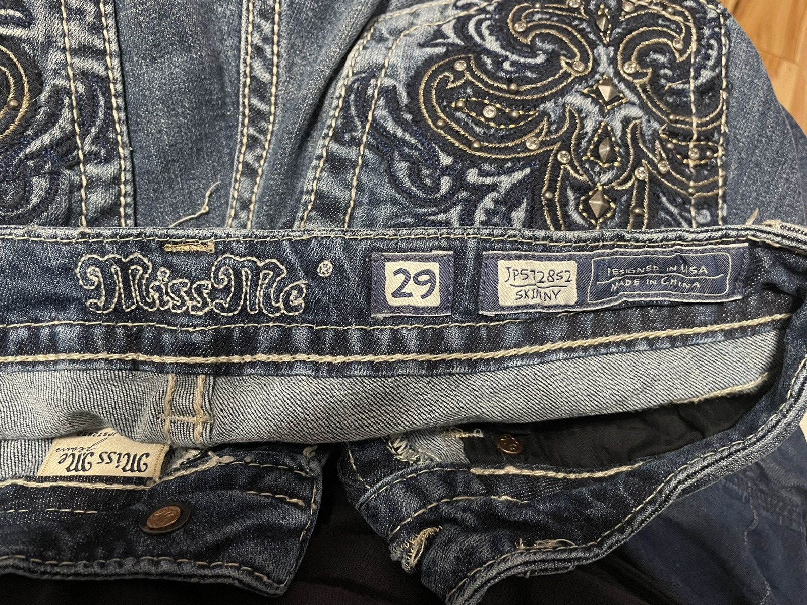Miss Me Miss Me Jeans (skinny 29) Size 29" - 7 Thumbnail