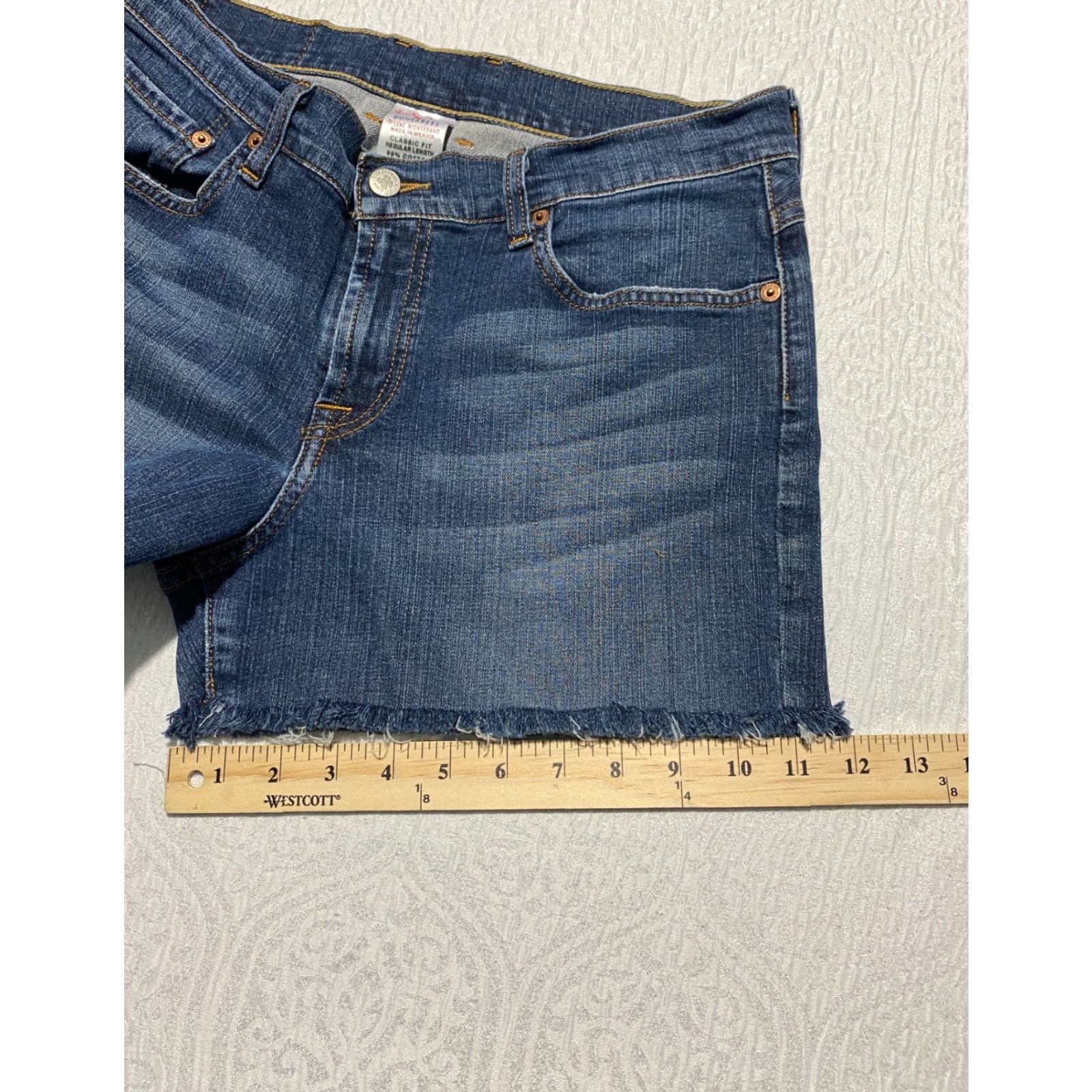 Lucky Brand Lucky Brand Shorts Womens 30 Blue Denim Jorts Cut-Off Stretch Summer Flat Front 5-Pocket Casual Classic Womens Size 30" / US 8 / IT 44 - 7 Thumbnail