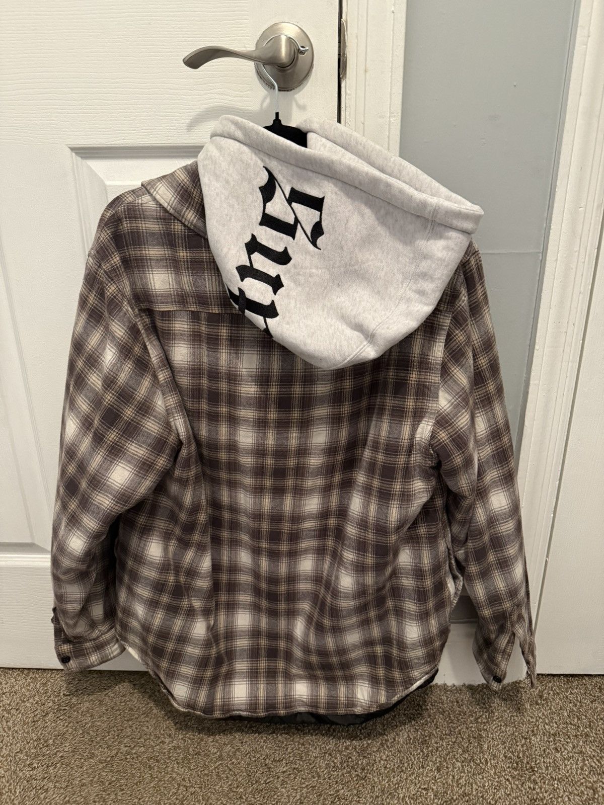 Supreme Supreme Hooded Flannel Jacket Size US M / EU 48-50 / 2 - 2 Thumbnail