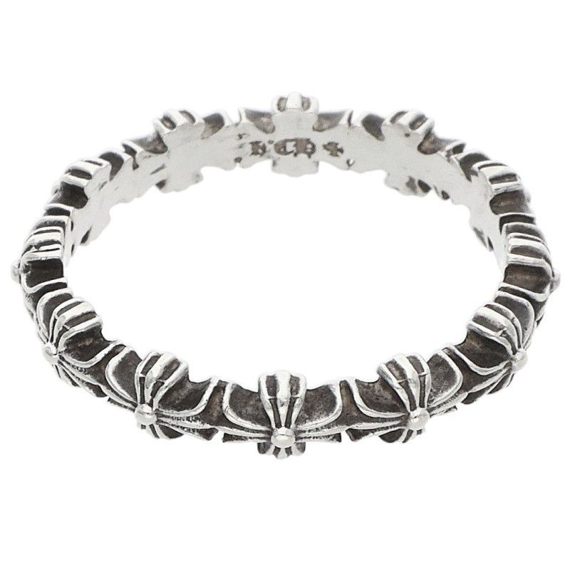 Chrome Hearts TINY E CH PLS BANDリング Chrome Hearts Tiny E CH PLS Triple Band Ring | Grailed