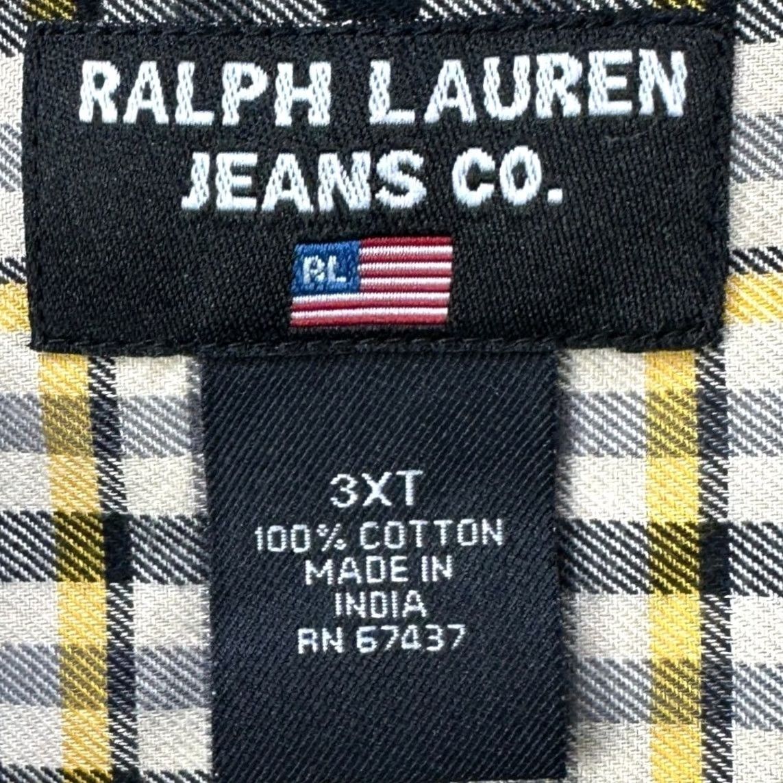 Ralph Lauren Ralph Lauren Jeans Co. Button-Up Shirt Mens 3XT Tall Yellow Check Casual Spring Long Sleeve Collared Vintage N/A Size US XXL / EU 58 / 5 - 4 Thumbnail