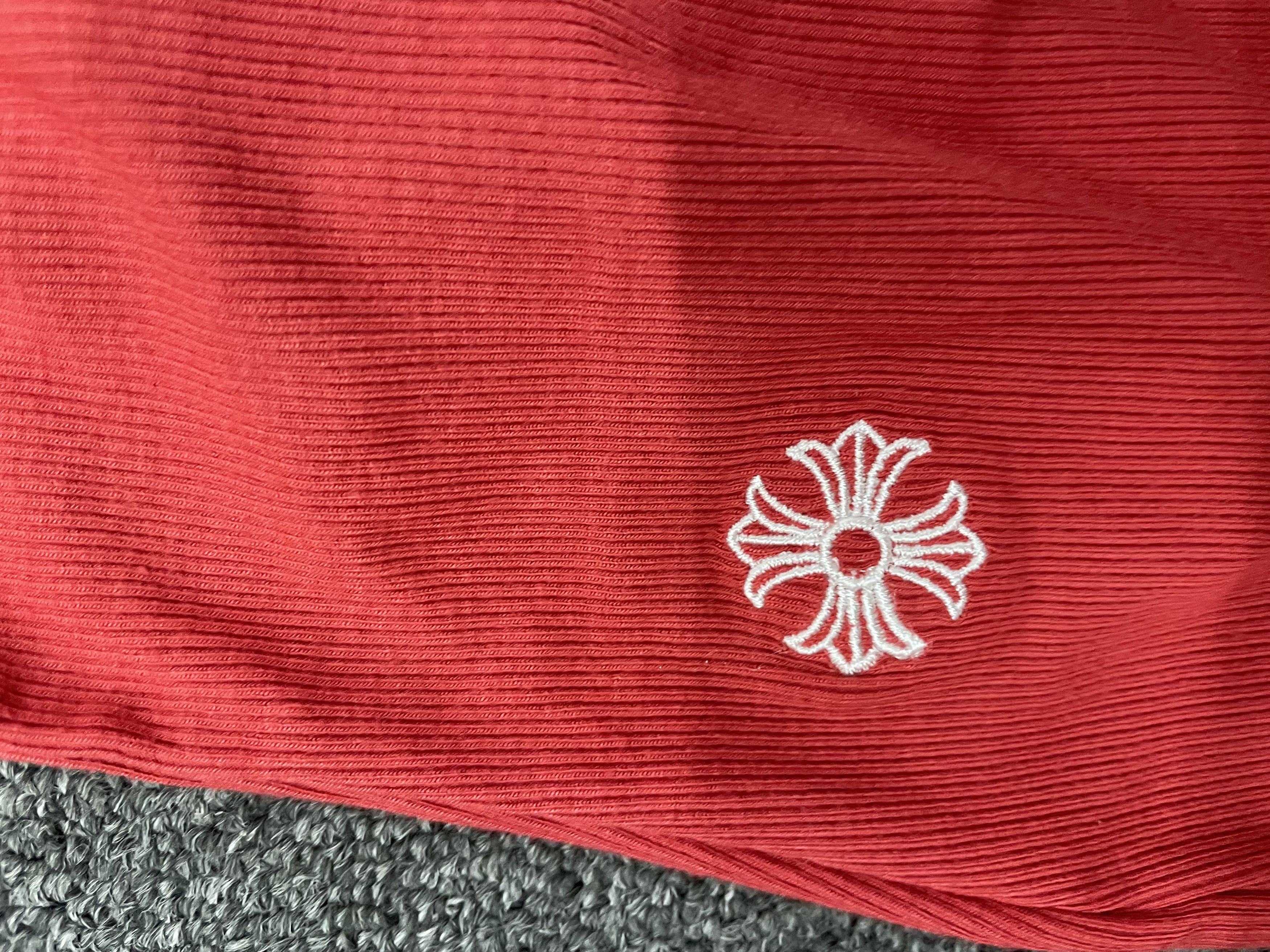 Chrome Hearts Chrome Hearts Bad Seed CH Embroidered Red Mini Rib Tank Top Size M / US 6-8 / IT 42-44 - 5 Thumbnail