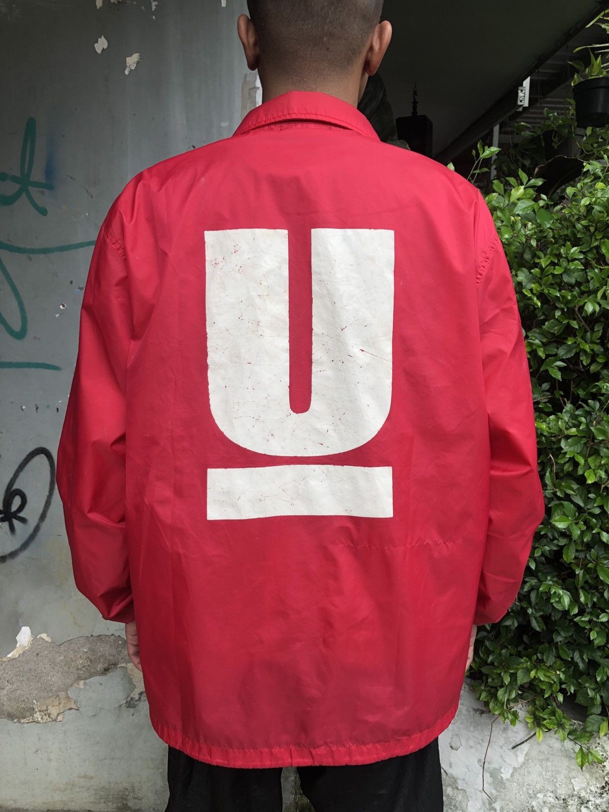 Japanese Brand × Jun Takahashi × Undercover UNDERCOVER COACH JACKET RED Size US L / EU 52-54 / 3 - 1 Thumbnail