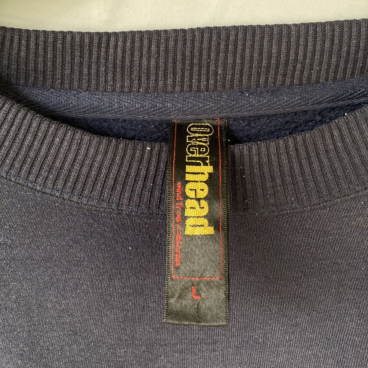 Vintage Vintage Overhead Blue Sweatshirt Size US L / EU 52-54 / 3 - 5 Thumbnail