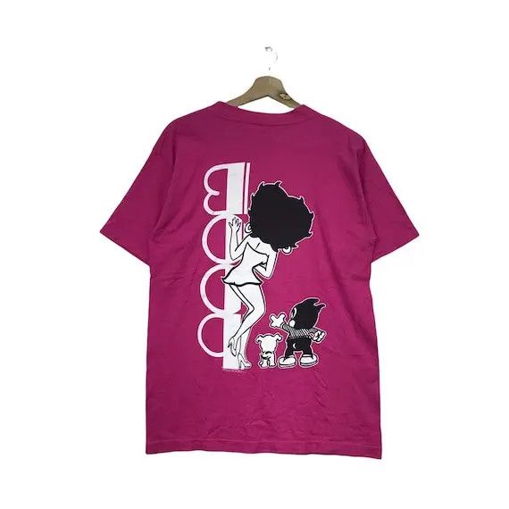 Cartoon Network × Vintage Vtg 1989 BETTY BOOP TALKARTOON Cartoon Tee Shirt Movie Film Size M / US 6-8 / IT 42-44 - 5 Thumbnail