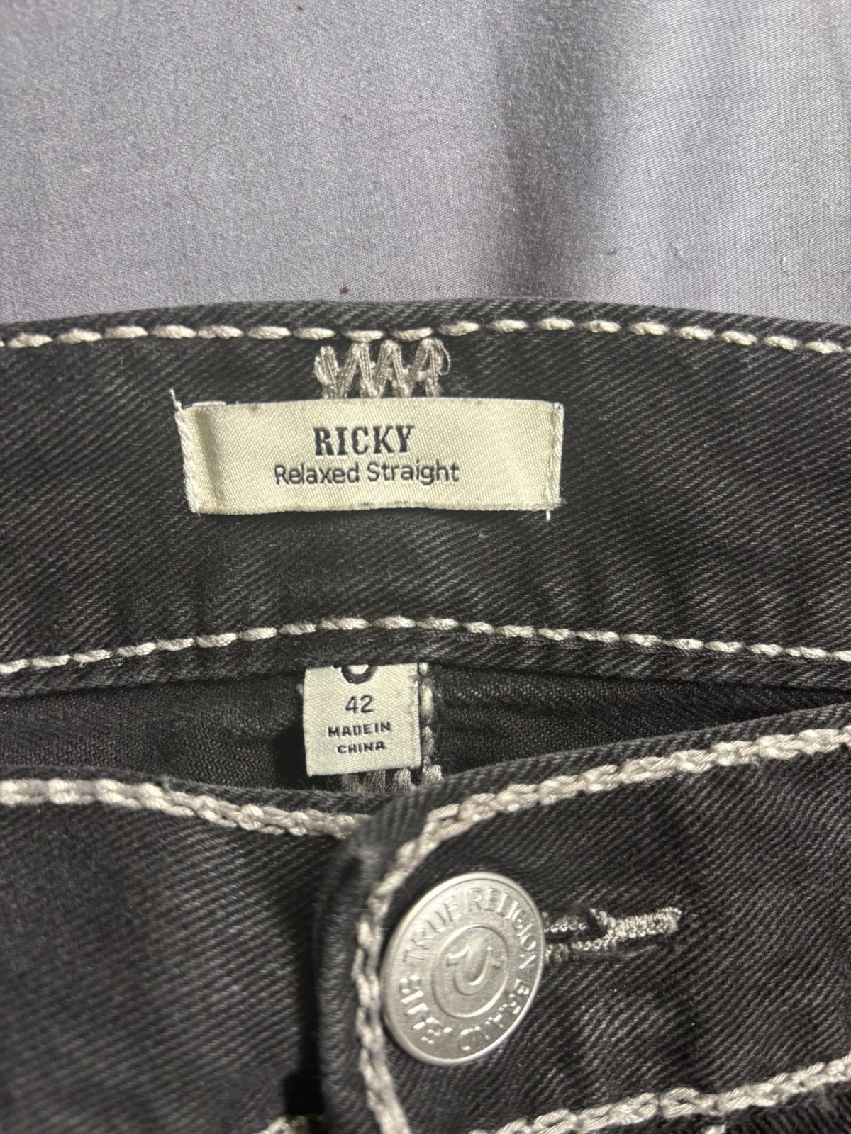 True Religion true religion ricky straight jeans Size US 42 / EU 58 - 3 Thumbnail
