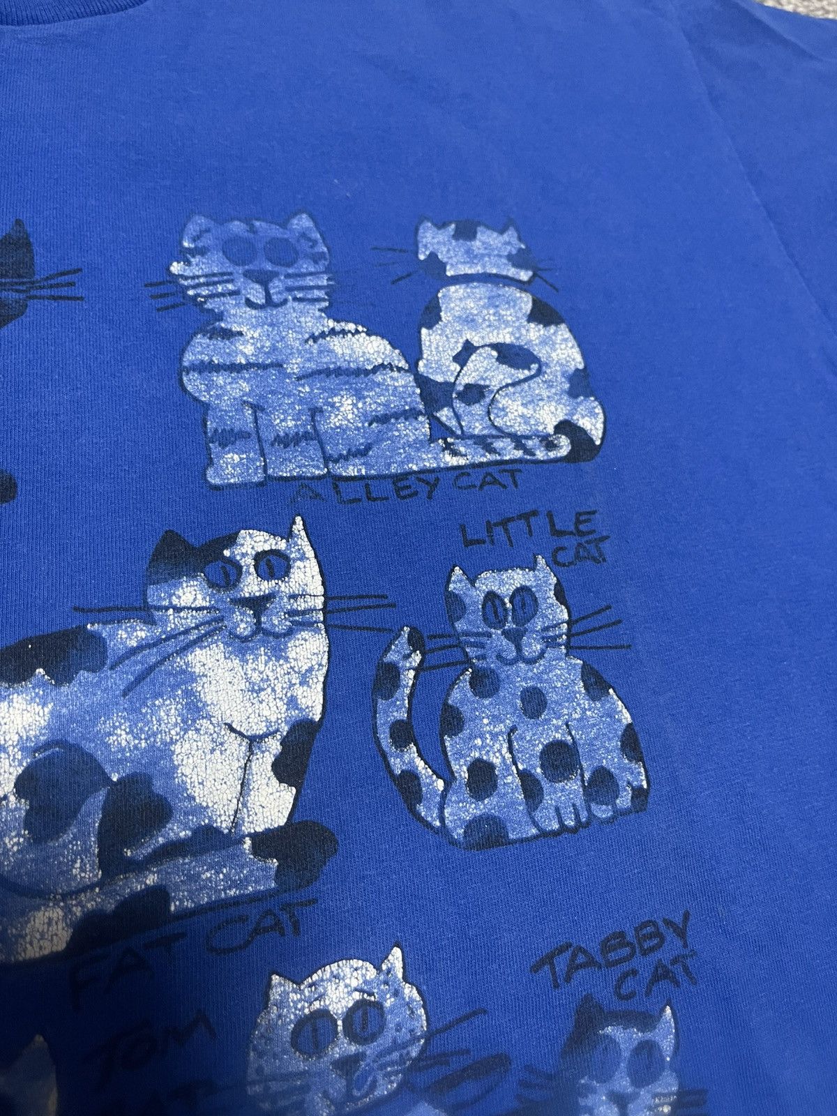 Nutmeg Nutmeg Vintage USA San Francisco Crazy Cats blue size XL Size US XL / EU 56 / 4 - 3 Thumbnail