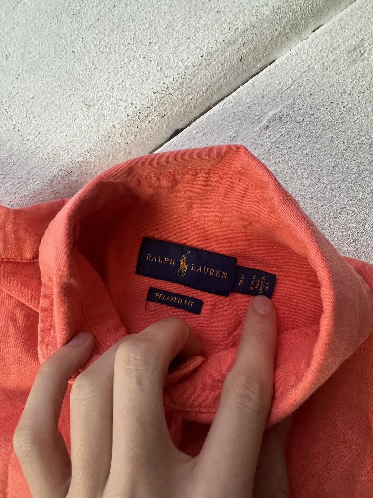 Ralph Lauren 🚨 VNTG Y2K Polo Ralph Lauren Shirt RARE long SLEEVE Size US S / EU 44-46 / 1 - 7 Thumbnail