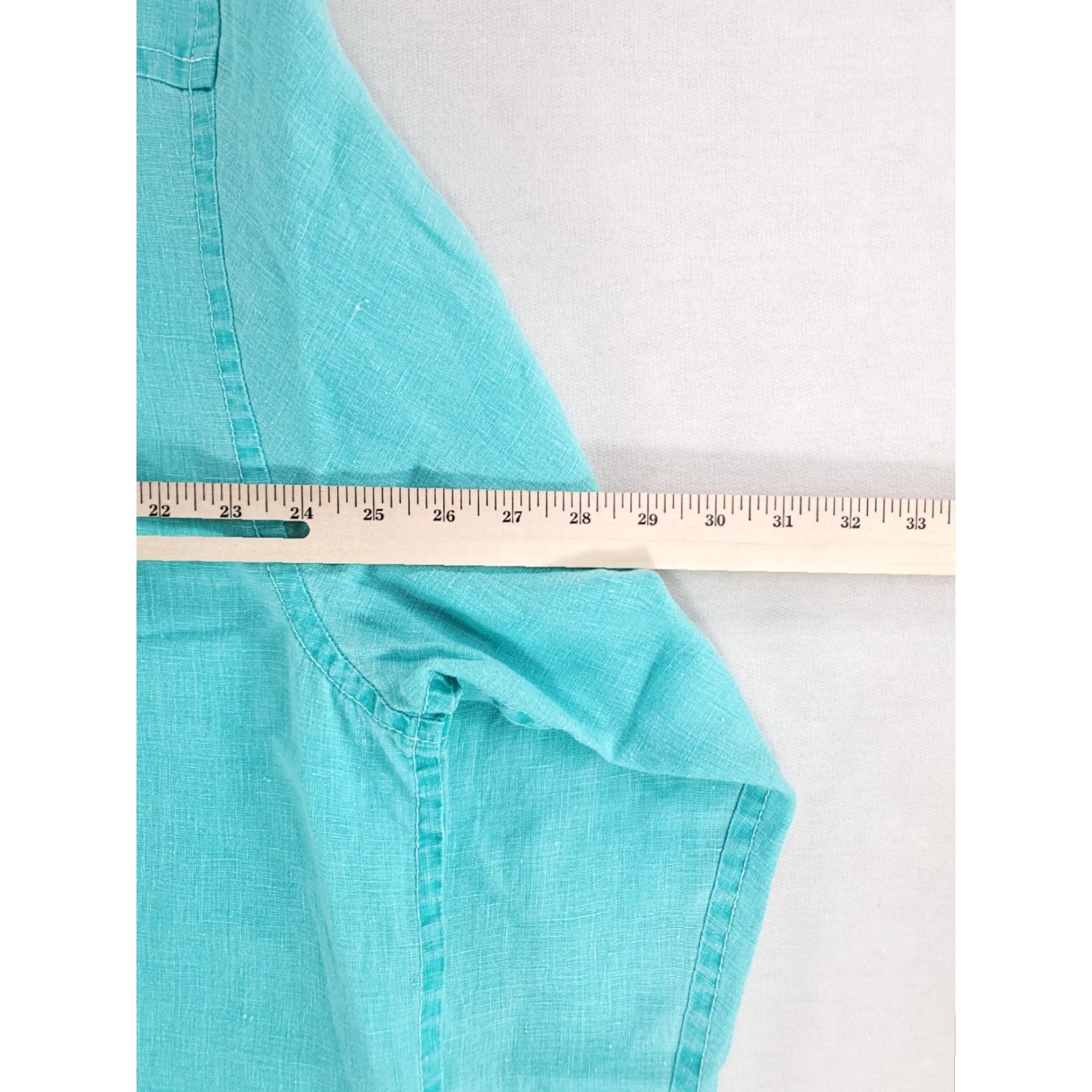 Tommy Bahama Tommy Bahama Green Linen Button Up Shirt Mens XL 25 Years of Paradise 100% Linen Long Sleeve Button-Up Shirt Mens XL Green Size US XL / EU 56 / 4 - 8 Thumbnail