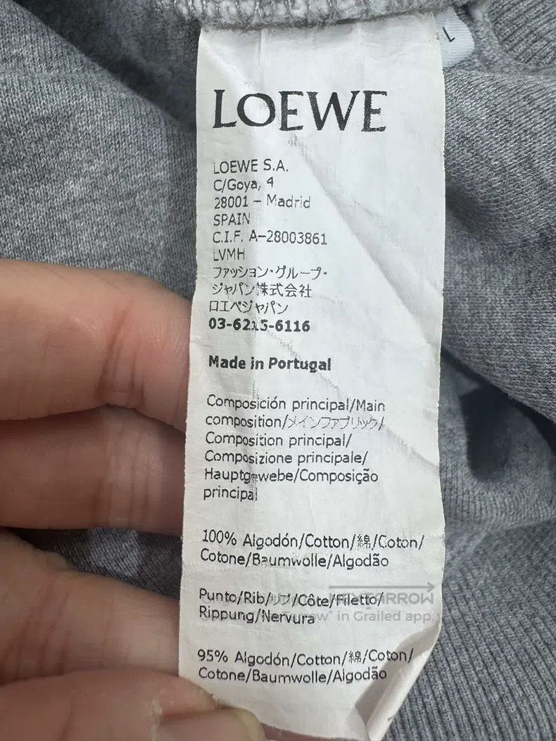 Loewe Loewe Classic Reversible Letter Logo Hoodie for Women Size L / US 10 / IT 46 - 3 Thumbnail