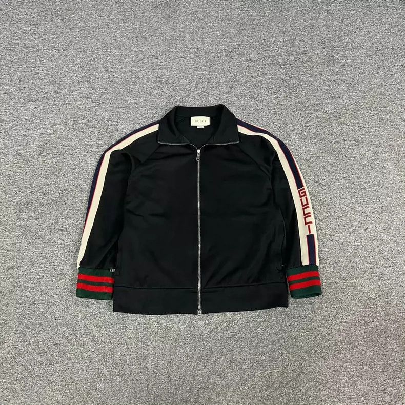 Gucci gucci classic striped zip jacket size xs-dmc Size US XS / EU 42 / 0 - 1 Thumbnail
