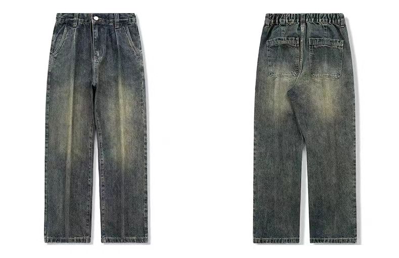 Japanese Brand × Vintage Vintage Street Washed Faded Loose Casual Jeans Y2K Size US 36 / EU 52 - 7 Thumbnail