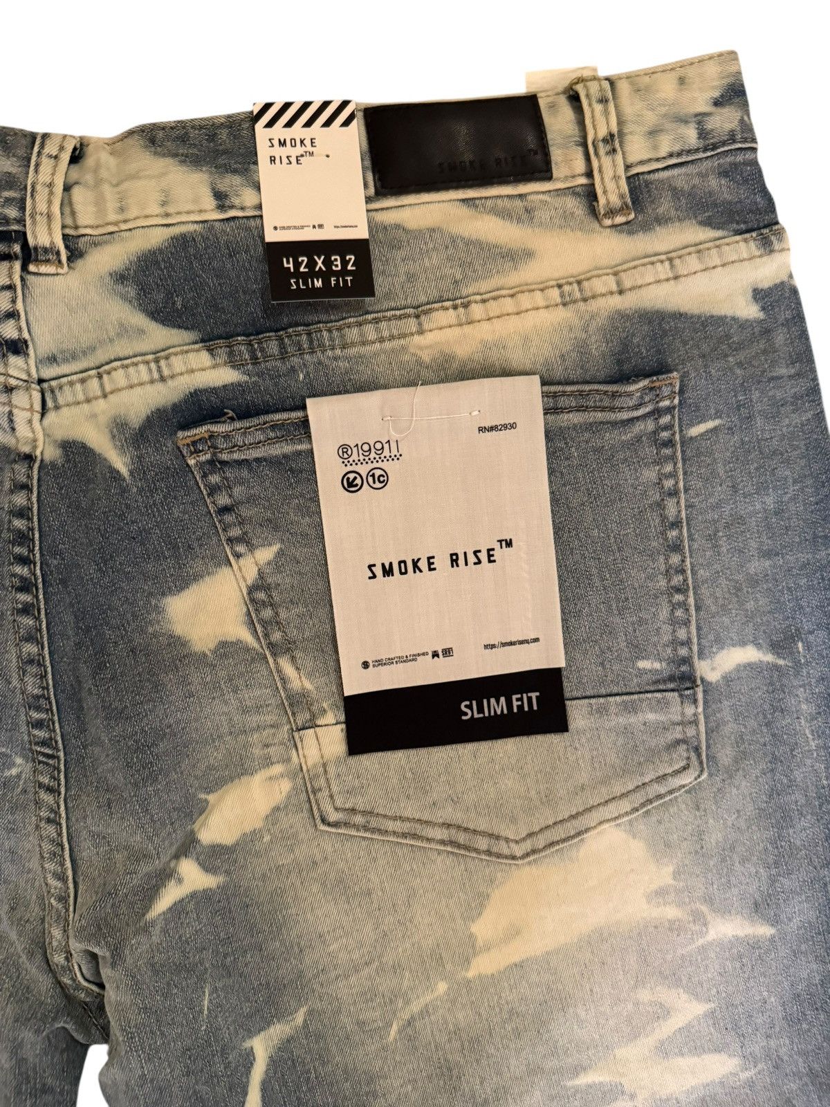 Smoke Rise Men Slim fit jeans Size US 42 / EU 58 - 5 Thumbnail