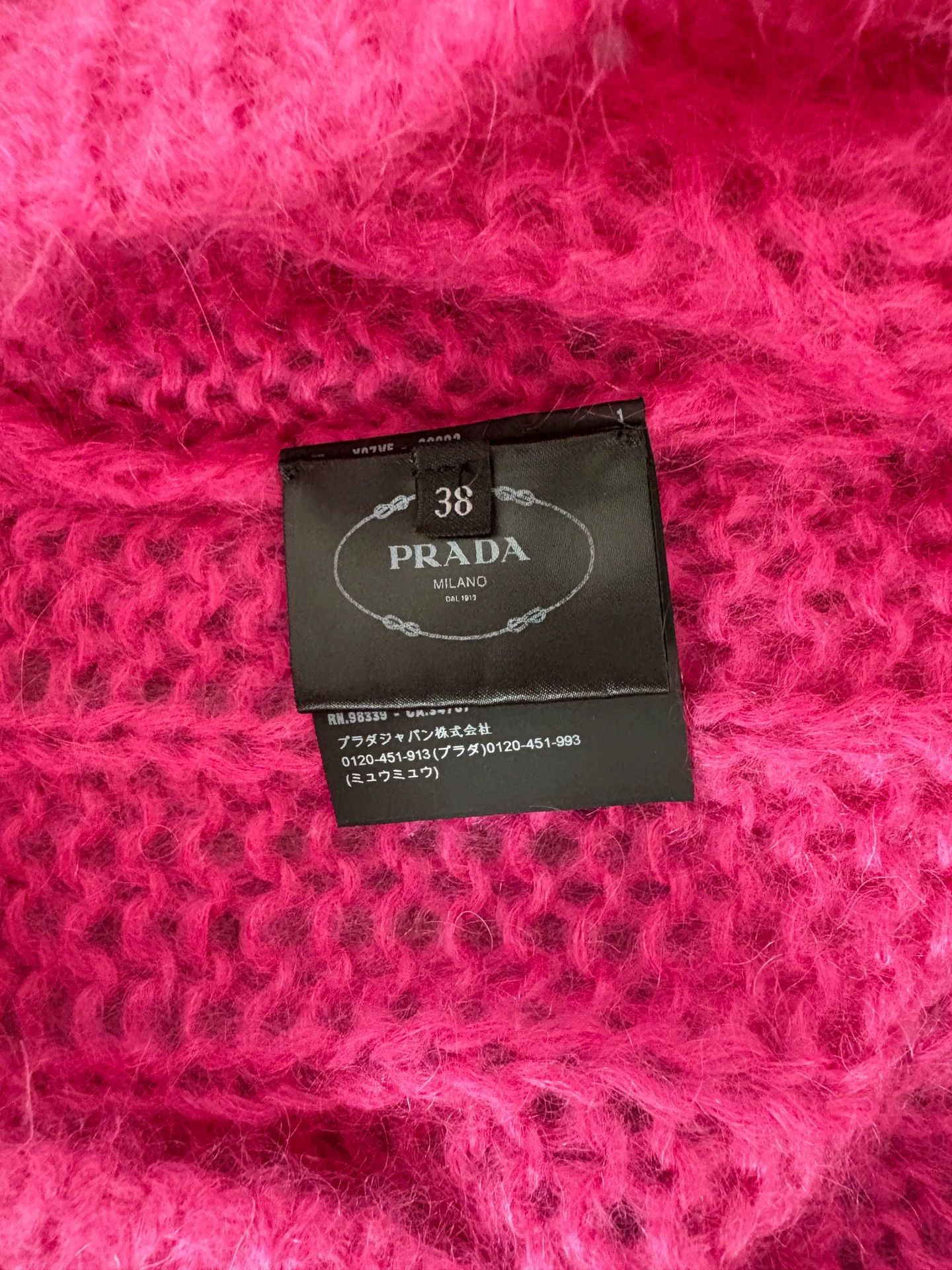 Prada Prada Runway Pink Knit Sweater Frankenstein Season Size XS / US 0-2 / IT 36-38 - 5 Thumbnail