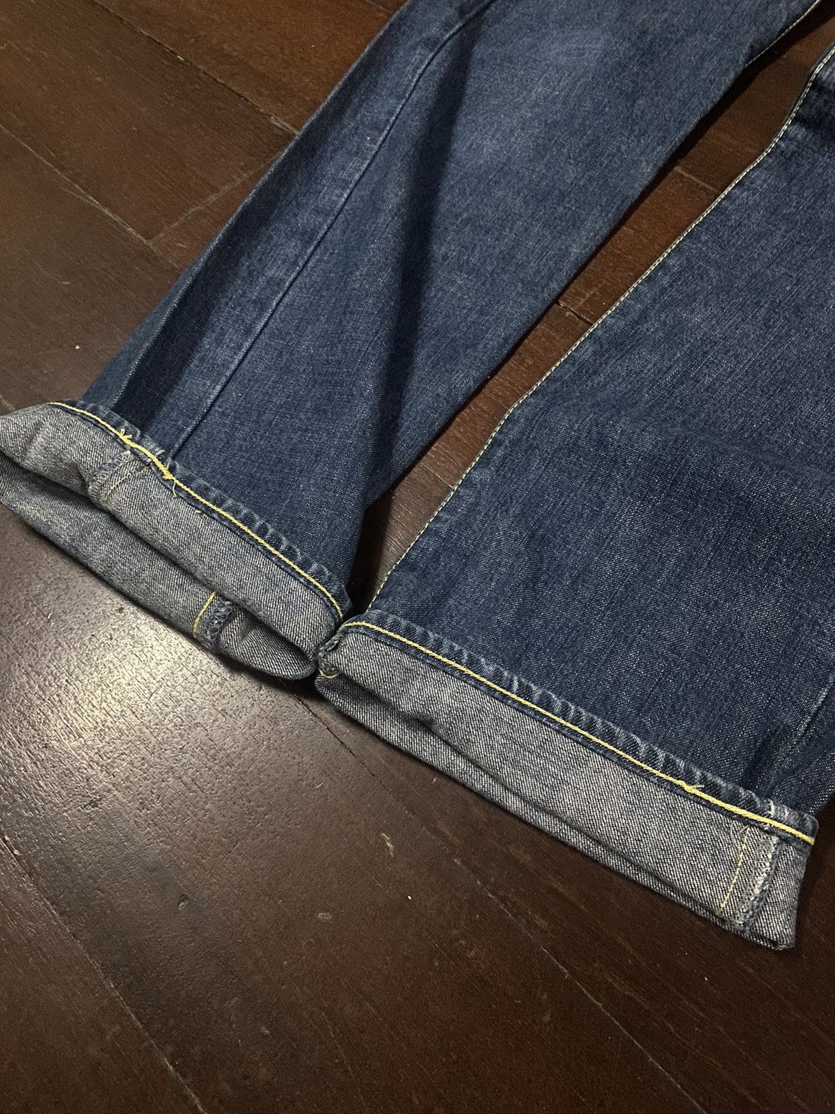 Evisu × Japanese Brand × Le Grande Bleu (L.G.B.) vintage yen japanese brand double waist denim nice design B1 Size US 33 - 16 Thumbnail