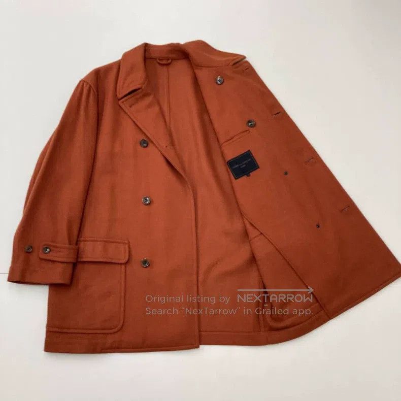 Comme des Garcons Comme des Garcons Orange Red Jacket Size S / US 4 / IT 40 - 3 Thumbnail