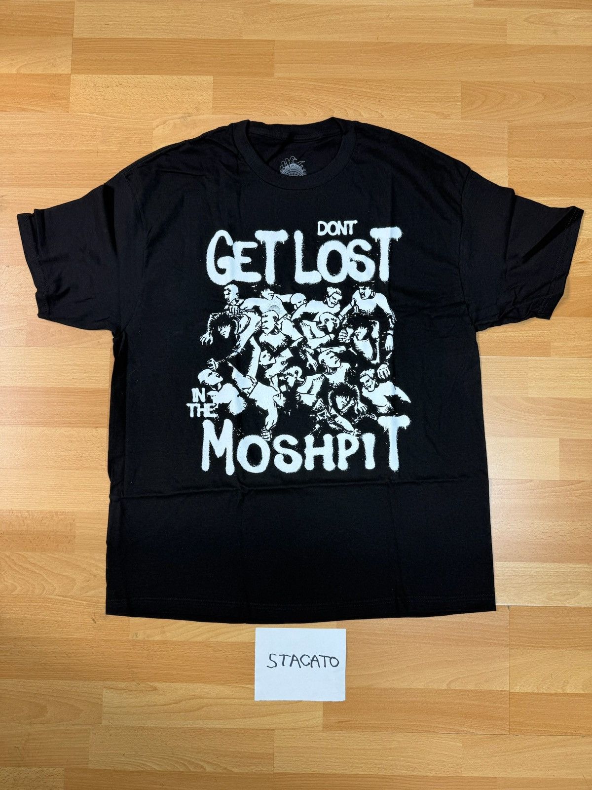 Band Tees × Rap Tees $NOT Don’t Get Lost in the Mosh Pit Tee Black Large Size US L / EU 52-54 / 3 - 1 Thumbnail