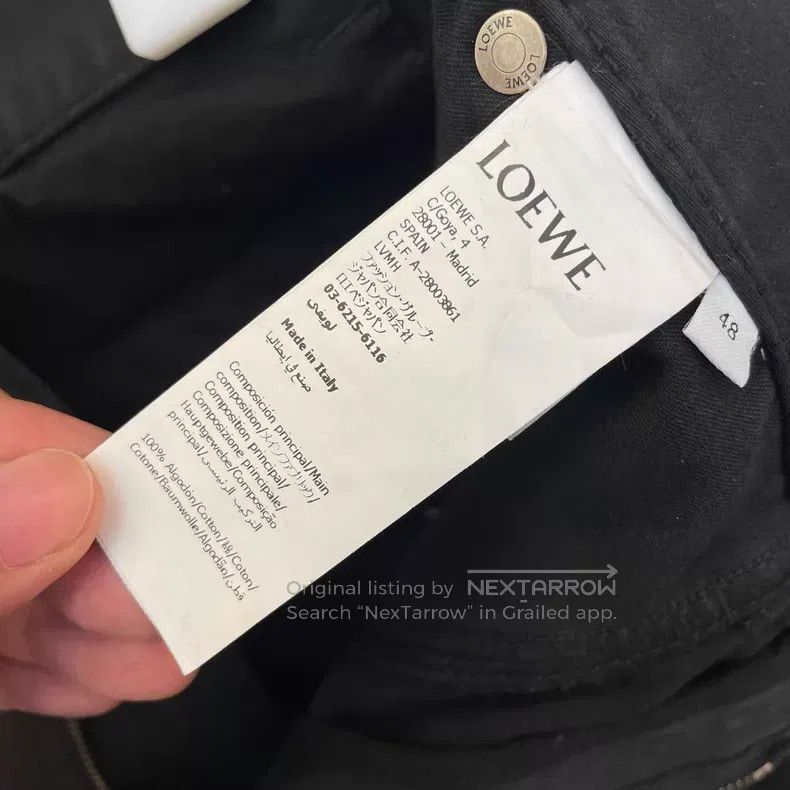 Loewe Loewe Black 26-pocket work pants Size US 32 / EU 48 - 7 Thumbnail