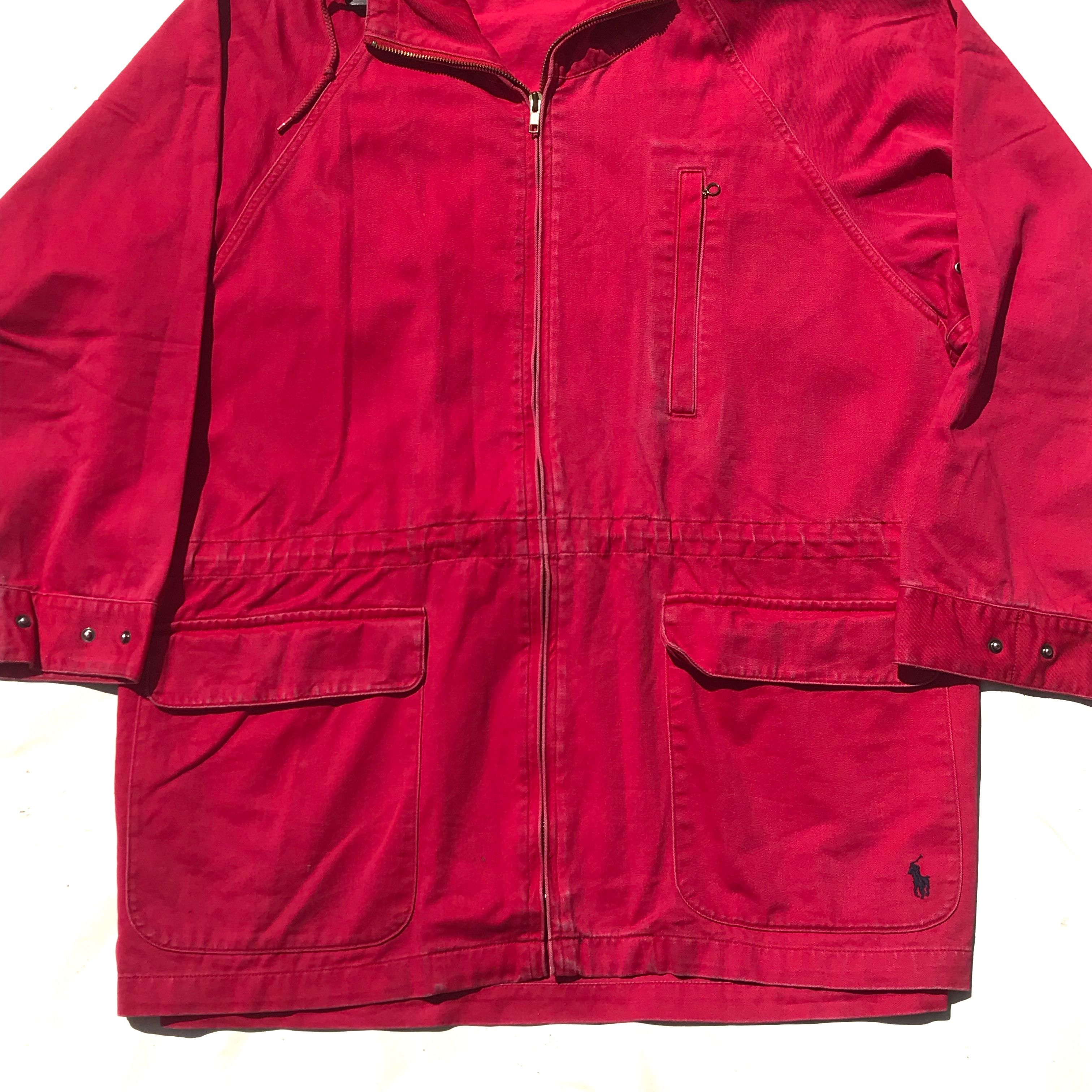 RRL Ralph Lauren × Ralph Lauren × Vintage Vintage 90s Ralph Lauren RL VINTAGE Chore Jacket duck cotton Size US L / EU 52-54 / 3 - 9 Thumbnail