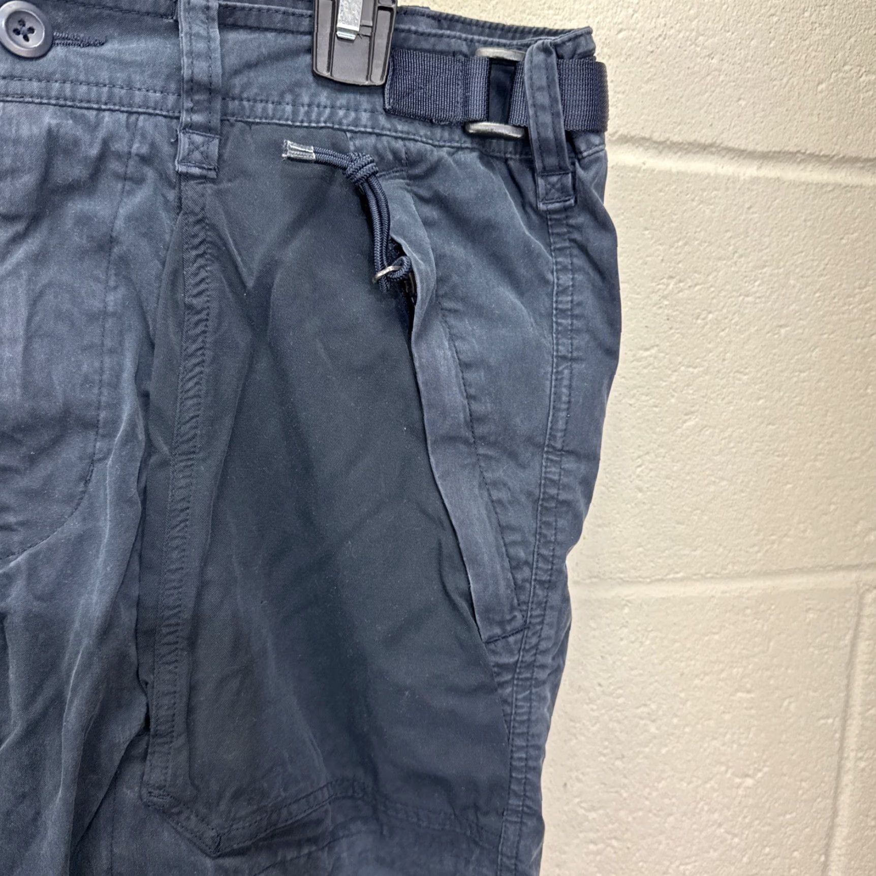Abercrombie & Fitch VINTAGE Abercrombie & Fitch Pants Mens 32x32 Cargo 5-Pocket Blue 90s Grunge Army Hip Hop Mens Size US 32 / EU 48 - 3 Thumbnail