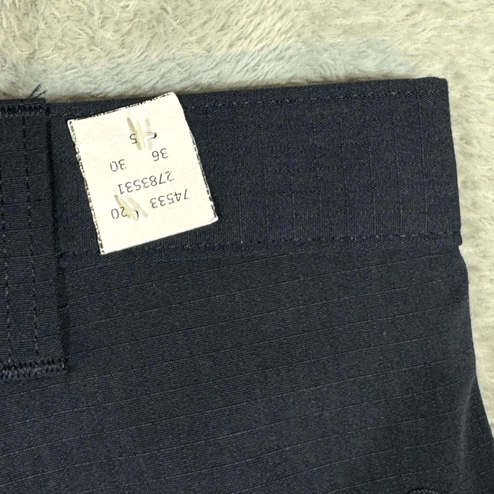 Carhartt Carhartt Pants Mens 38x28 Navy Ripstop Work Relaxed Fit Zipper Pockets 74533-20 Size US 36 / EU 52 - 5 Thumbnail