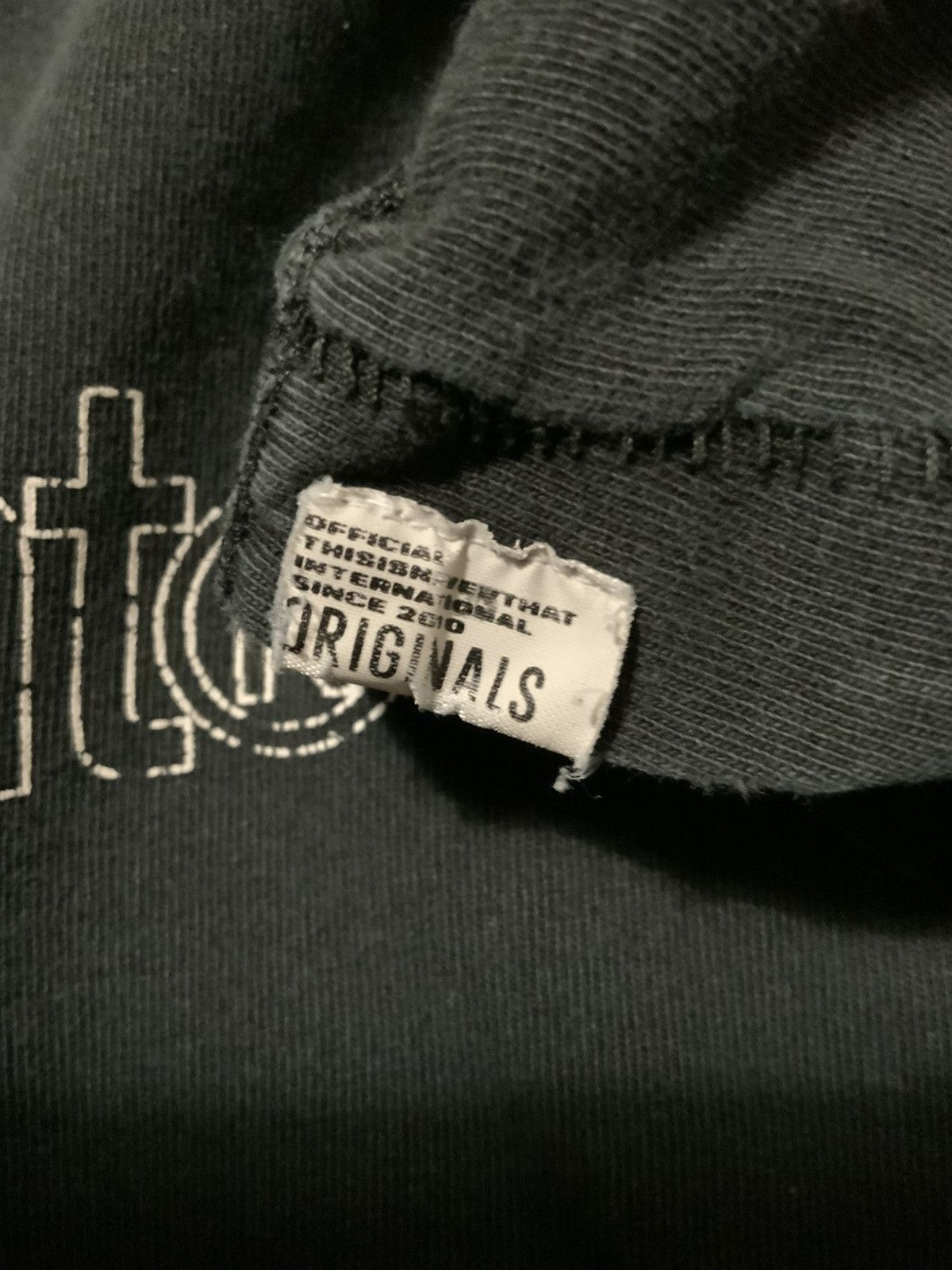 thisisneverthat ThisIsNeverThat Tsnvht Black Graphic Crewneck S/S T-Shirt Size US M / EU 48-50 / 2 - 9 Thumbnail