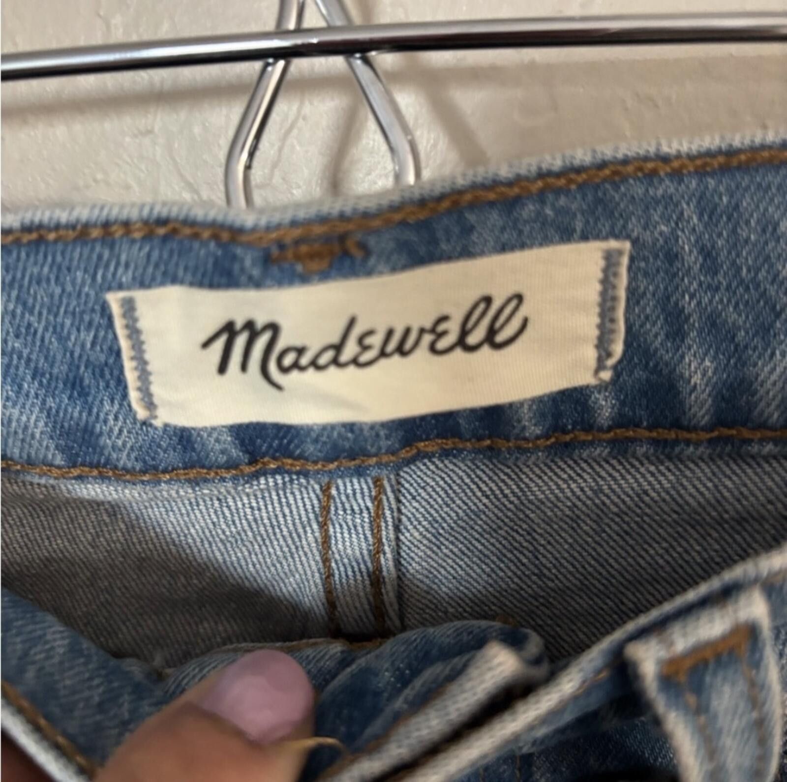 Madewell Madewell Balloon Blue Denim Women's Jean shorts Size 24" / US 00 / IT 34 - 3 Thumbnail