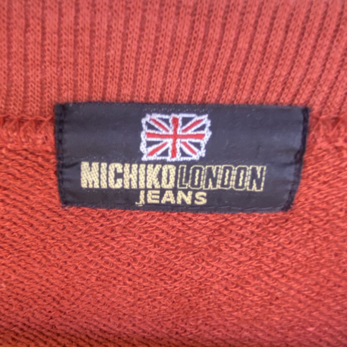 Other Vintage Michiko London Jeans Big Crewneck Sweatshirt Red Size US L / EU 52-54 / 3 - 5 Thumbnail
