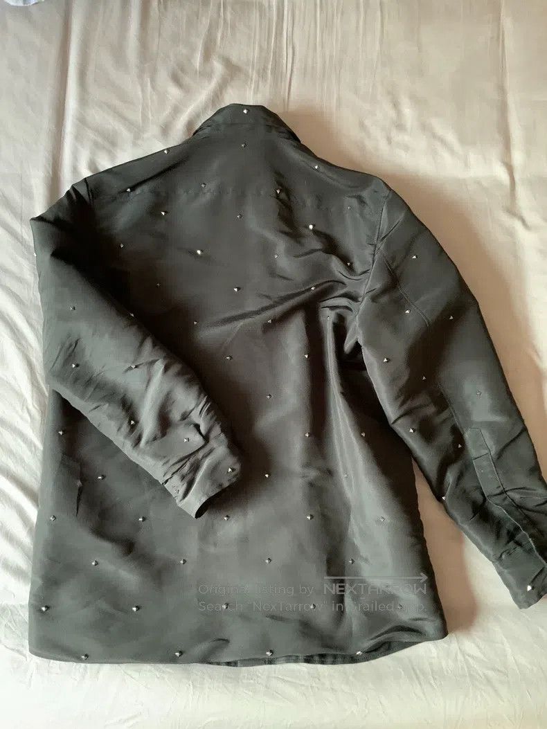 Valentino Valentino Black woolen studded jacket Size US S / EU 44-46 / 1 - 4 Thumbnail