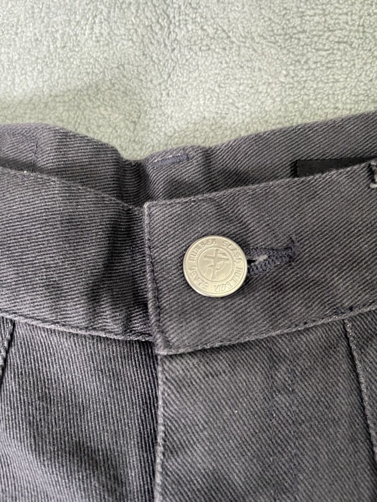 Japanese Brand SLASH NUMBER PUNK BONDAGE STYLE PANT Size US 28 / EU 44 - 11 Thumbnail