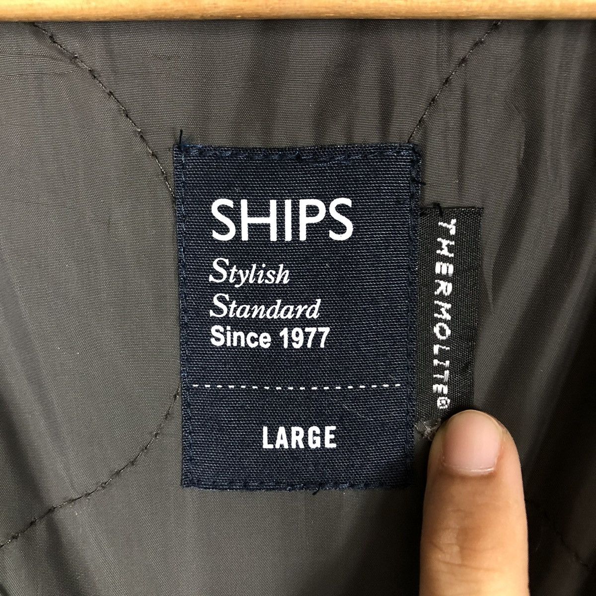 Japanese Brand VINTAGE HICKORY CHORE JACKET SHIPS JAPAN CARGO MULTI POCKET Size US L / EU 52-54 / 3 - 19 Thumbnail