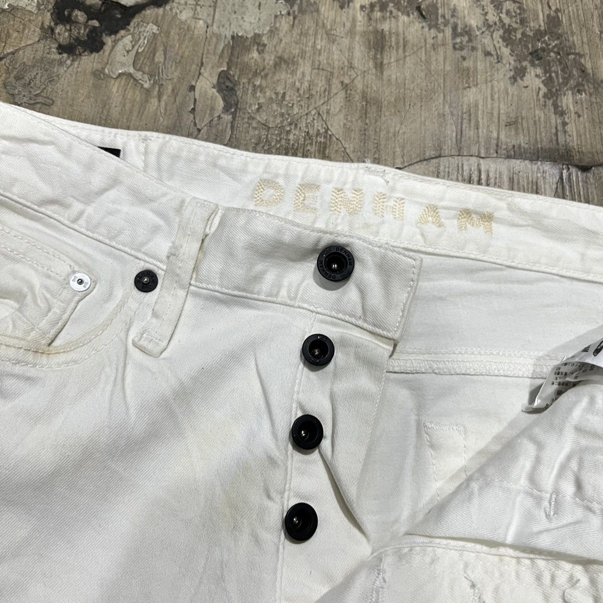 Kapital Denham Razor slim fit Denim Pants Size US 31 - 6 Thumbnail
