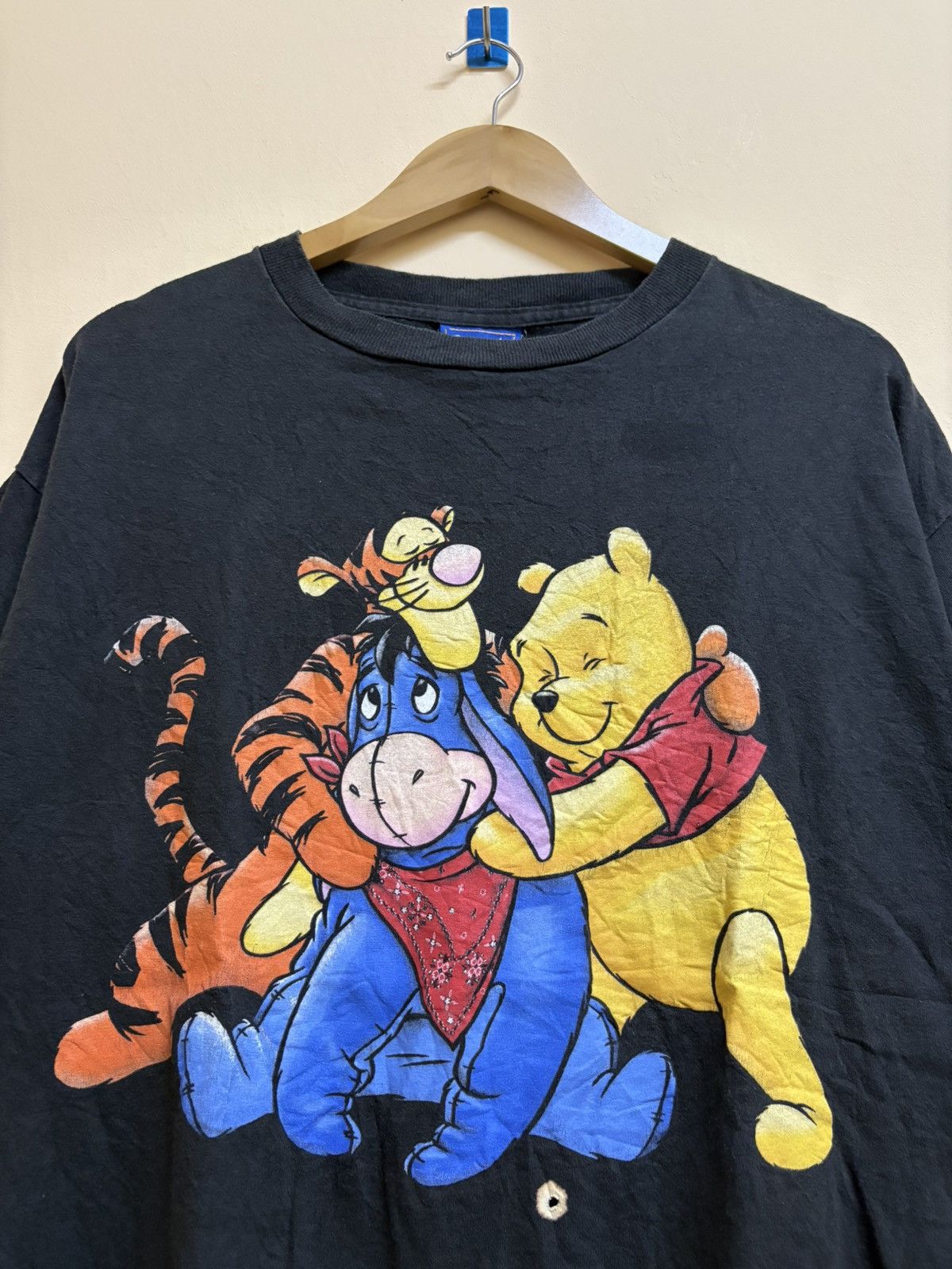 Disney Vintage Winnie The Pooh And Friends Disney Cartoon Size US L / EU 52-54 / 3 - 1 Thumbnail
